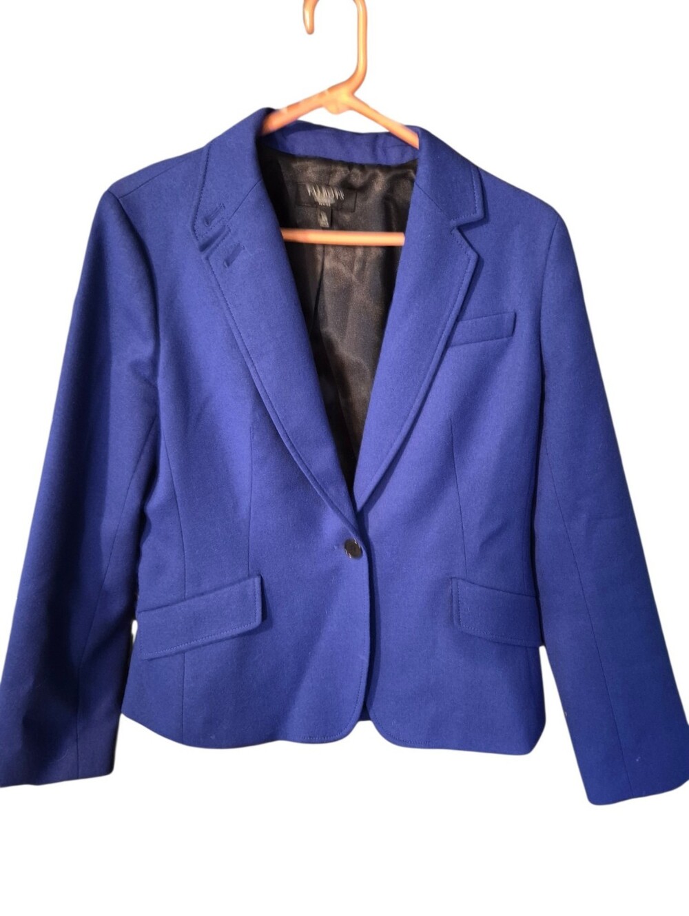 Talbots Petites blue wool blazer - 12P.     G47